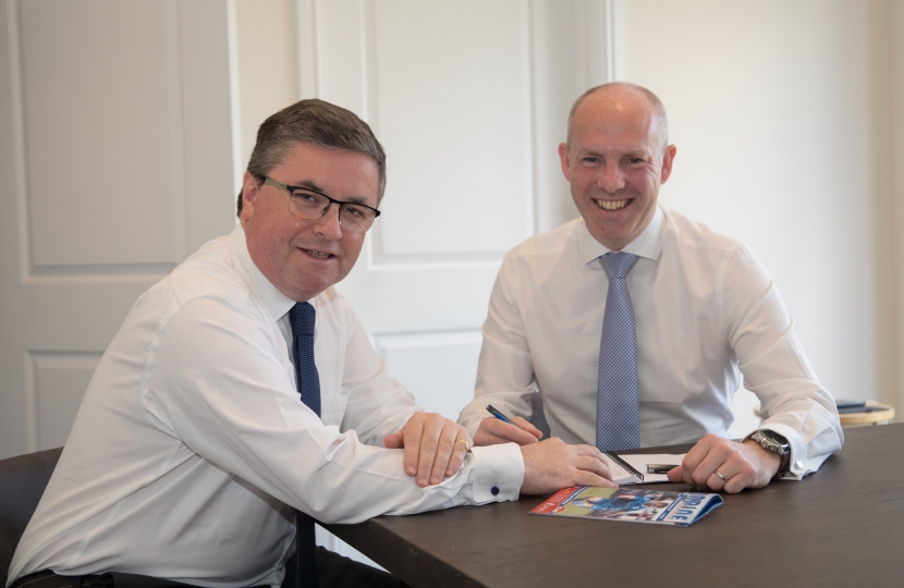 Swindon's MPs Robert Buckland and Justin Tomlinson