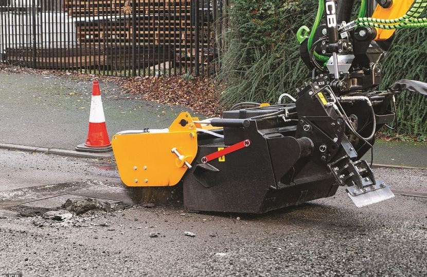 pothole filling machine