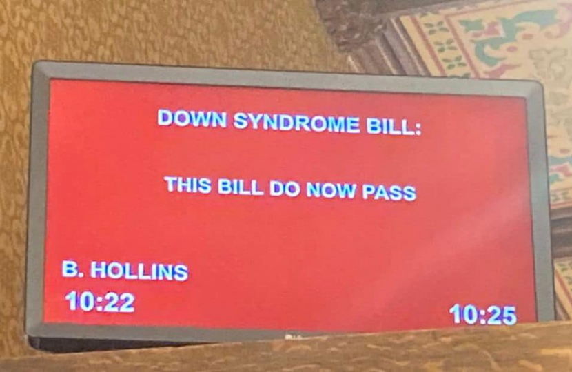 Down Syndrome Bill 