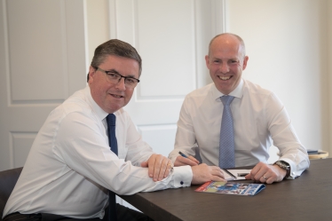 Swindon's MPs Robert Buckland and Justin Tomlinson