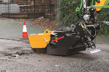 pothole filling machine